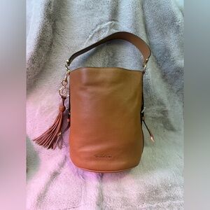 Michael Kors Brown Leather Shoulder Bag